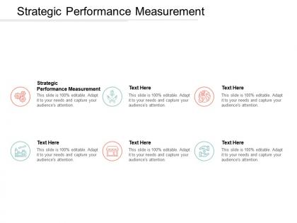 Strategic performance measurement ppt powerpoint presentation diagram templates cpb