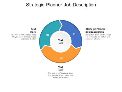Strategic planner job description ppt powerpoint presentation inspiration objects cpb