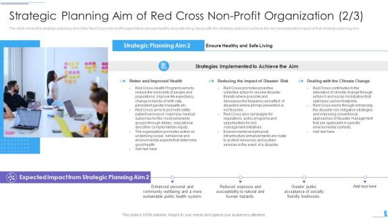 Strategic planning aim of red cross non profit organization strategies to transform humanitarian aid