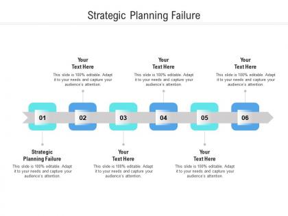 Strategic planning failure ppt powerpoint presentation styles background images cpb