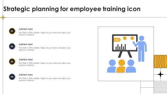 Strategic Planning For Employee Training Icon