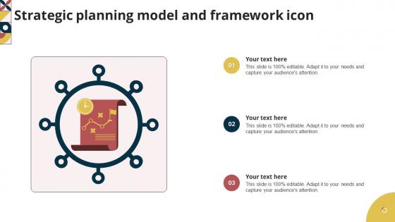 Strategic Planning Model And Framework Icon
