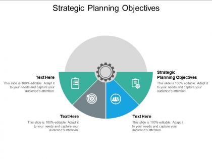 Strategic planning objectives ppt powerpoint presentation portfolio visuals cpb