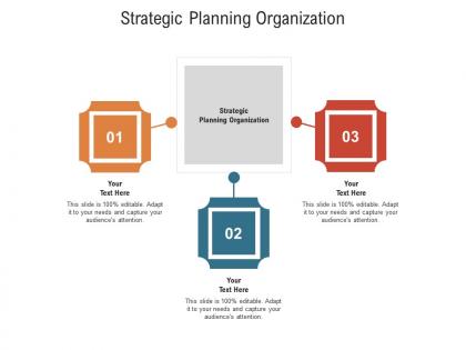 Strategic planning organization ppt powerpoint presentation icon file formats cpb