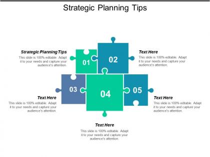 Strategic planning tips ppt powerpoint presentation icon elements cpb