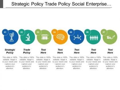 Strategic policy trade policy social enterprise investment industry