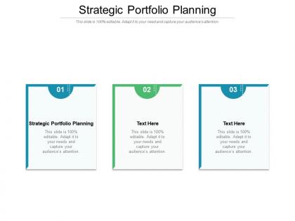 Strategic portfolio planning ppt powerpoint presentation gallery template