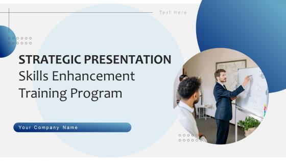 Strategic Presentation Skills Enhancement Training Program DTE CD