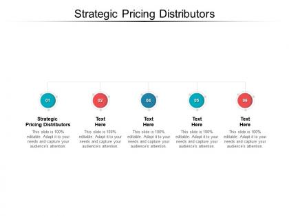 Strategic pricing distributors ppt powerpoint presentation show background image cpb