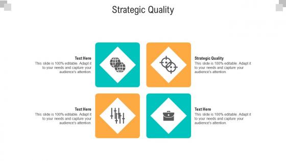 Strategic quality ppt powerpoint presentation infographic template graphics tutorials cpb