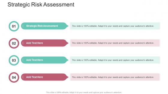 Strategic Risk Assessment In Powerpoint And Google Slides Cpb