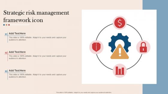 Strategic Risk Management Framework Icon
