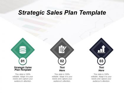 Strategic sales plan template ppt powerpoint presentation slides background cpb