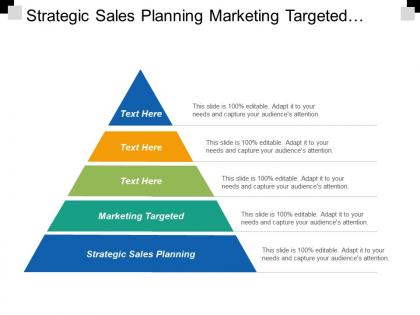 Strategic sales planning marketing targeted wealth management sales process cpb