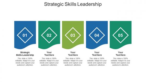 Strategic skills leadership ppt powerpoint presentation icon mockup cpb