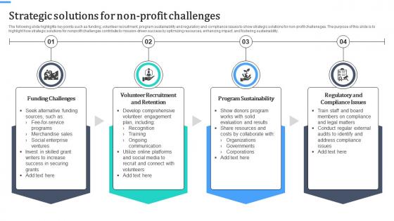 Strategic Solutions For Non Profit Challenges