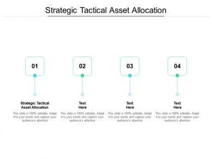 Strategic tactical asset allocation ppt powerpoint presentation summary outline cpb