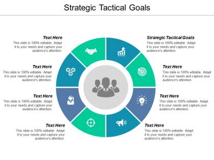 Strategic tactical goals ppt powerpoint presentation ideas templates cpb