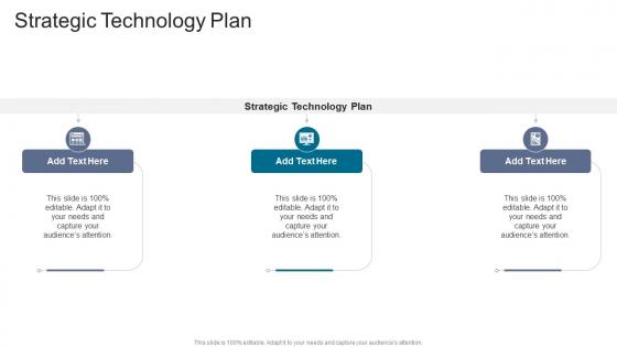 Strategic Technology Plan In Powerpoint And Google Slides Cpb