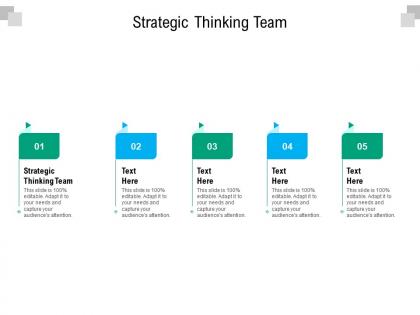 Strategic thinking team ppt powerpoint presentation ideas design inspiration cpb