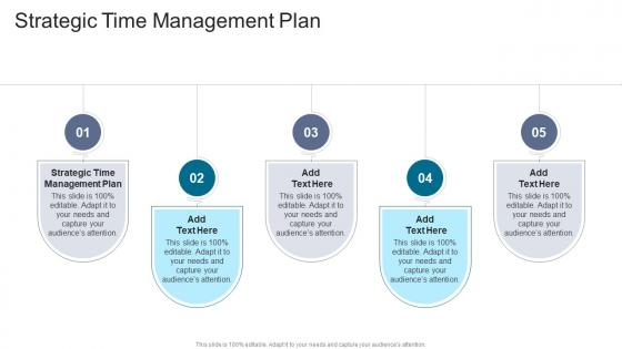 Strategic Time Management Plan In Powerpoint And Google Slides Cpb