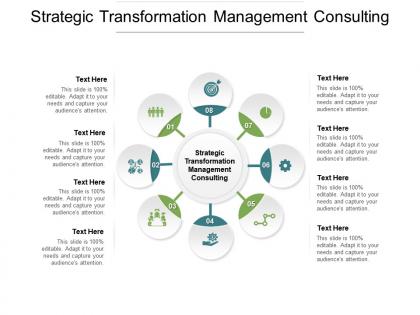 Strategic transformation management consulting ppt powerpoint presentation layouts structure cpb