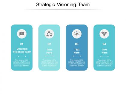 Strategic visioning team ppt powerpoint presentation gallery brochure cpb