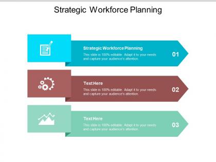 Strategic workforce planning ppt powerpoint presentation icon shapes cpb