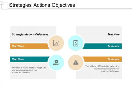 Strategies actions objectives ppt powerpoint presentation inspiration format ideas cpb