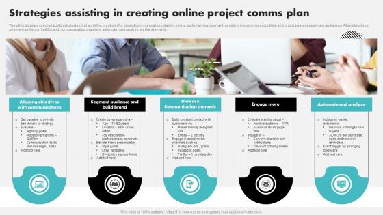 Strategies Assisting In Creating Online Project Comms Plan