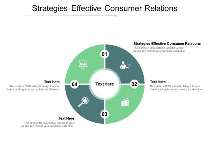 Strategies effective consumer relations ppt powerpoint presentation slides portrait cpb