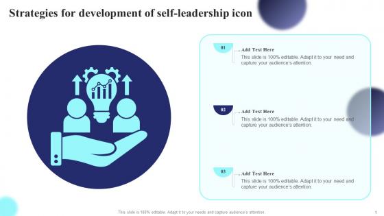 Strategies For Development Of Self Leadership Icon