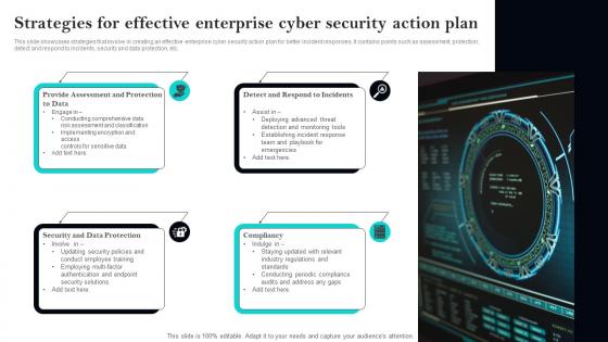 Strategies For Effective Enterprise Cyber Security Action Plan