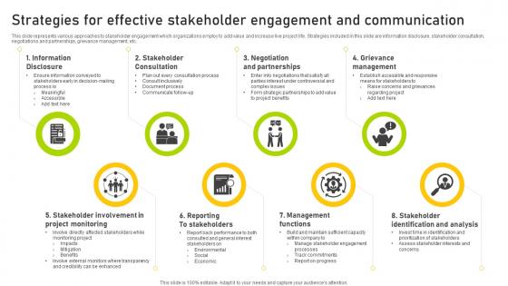 Strategies For Effective Stakeholder Engagement And Communication