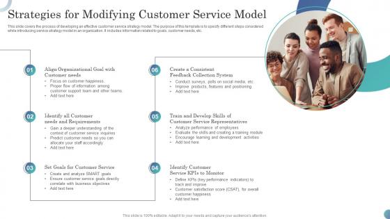 Strategies For Modifying Customer Service Model