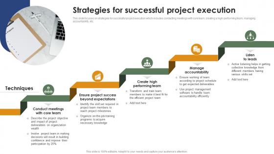 Strategies For Successful Project Execution Mastering Project Management PM SS