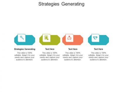 Strategies generating ppt powerpoint presentation slides infographics cpb