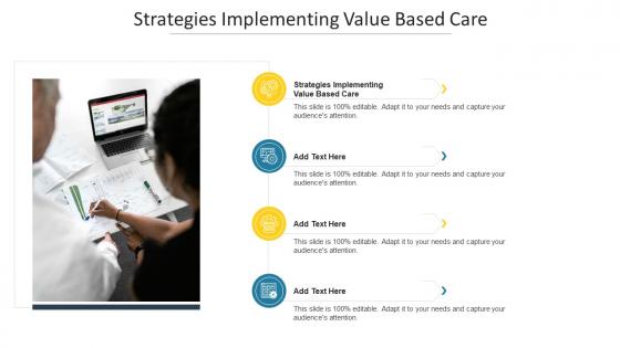 Strategies Implementing Value Based Care In Powerpoint And Google Slides Cpb
