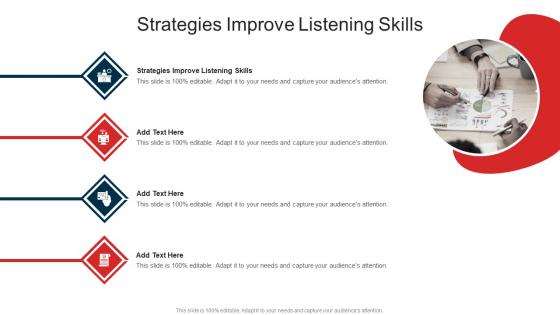 Strategies Improve Listening Skills In Powerpoint And Google Slides Cpb
