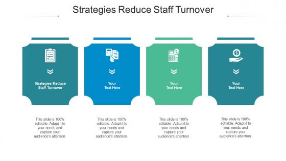 Strategies Reduce Staff Turnover Ppt Powerpoint Presentation Styles Example Cpb