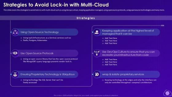 Strategies To Avoid Lock In With Multi Cloud Mitigating Multi Cloud Complexity With Managed Services