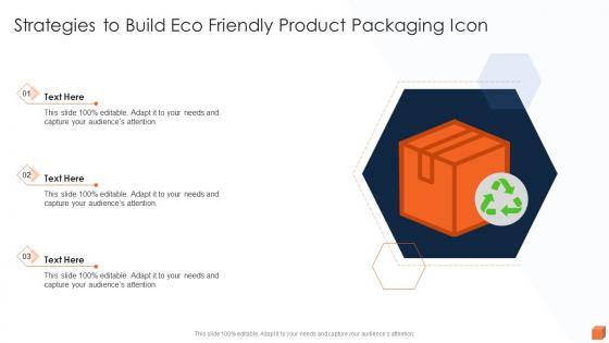Strategies To Build Eco Friendly Product Packaging Icon