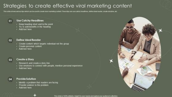 Strategies To Create Effective Viral Marketing Content