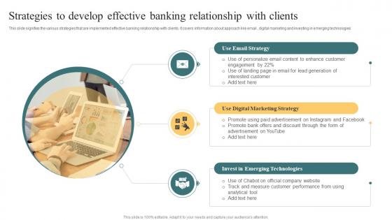 Strategies To Develop Effective Banking Relationship With Clients