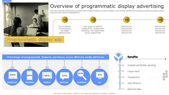 Strategies To Enhance Business Overview Of Programmatic Display Advertising MKT SS V