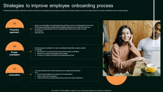 Strategies To Improve Employee Onboarding Process Enhancing Organizational Hiring