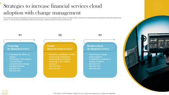 Strategies To Increase Financial Services Cloud Adoption With Change Management