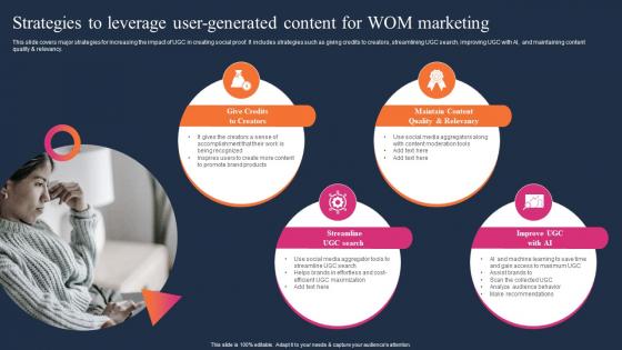 Strategies To Leverage User Generated Effective WOM Strategies For Small Businesse MKT SS V