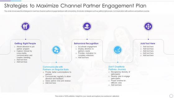 Strategies To Maximize Channel Partner Engagement Plan
