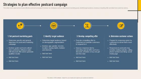 Strategies To Plan Effective Implementing Direct Mail Strategy To Enhance Lead Generation